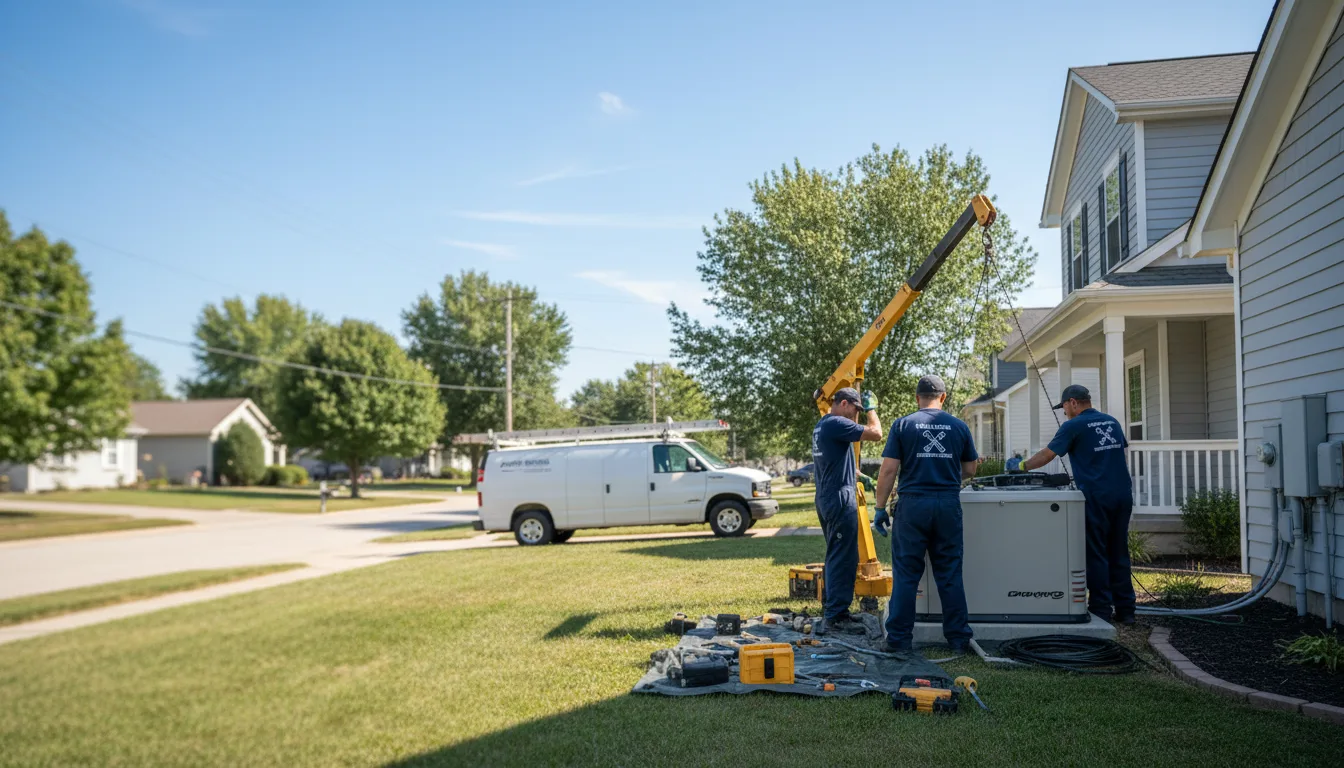 Generator Installation in Tiffin, IA near me